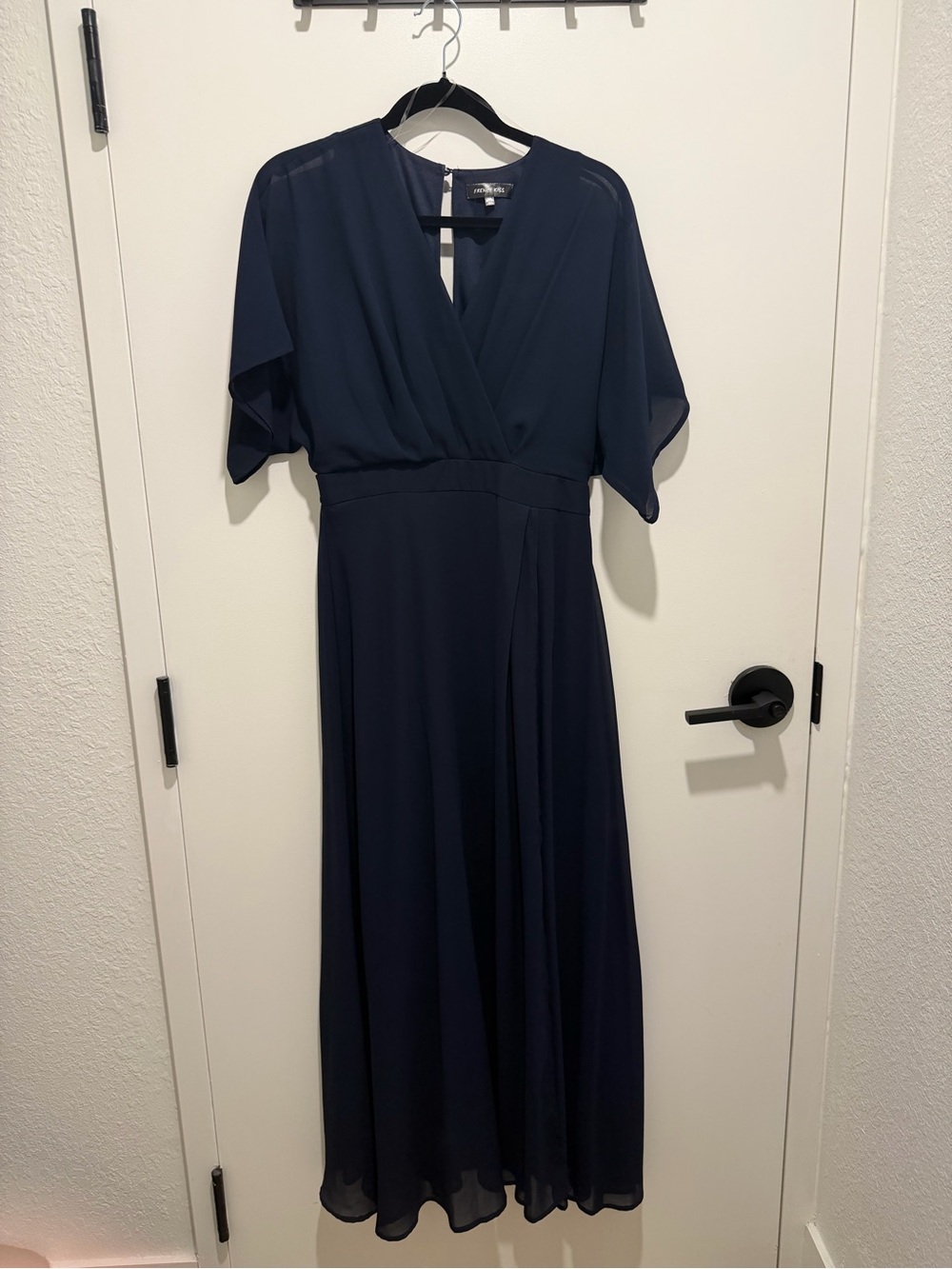 Navy evening dress